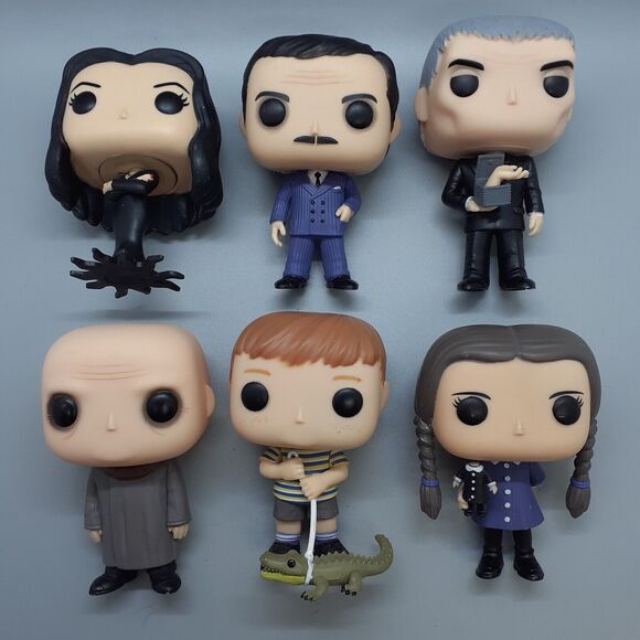 Funko Pop! ADDAMS FAMILY # 809 810 811 812 813 815 Set of 6 Wednesday Fester - Picture 1 of 16